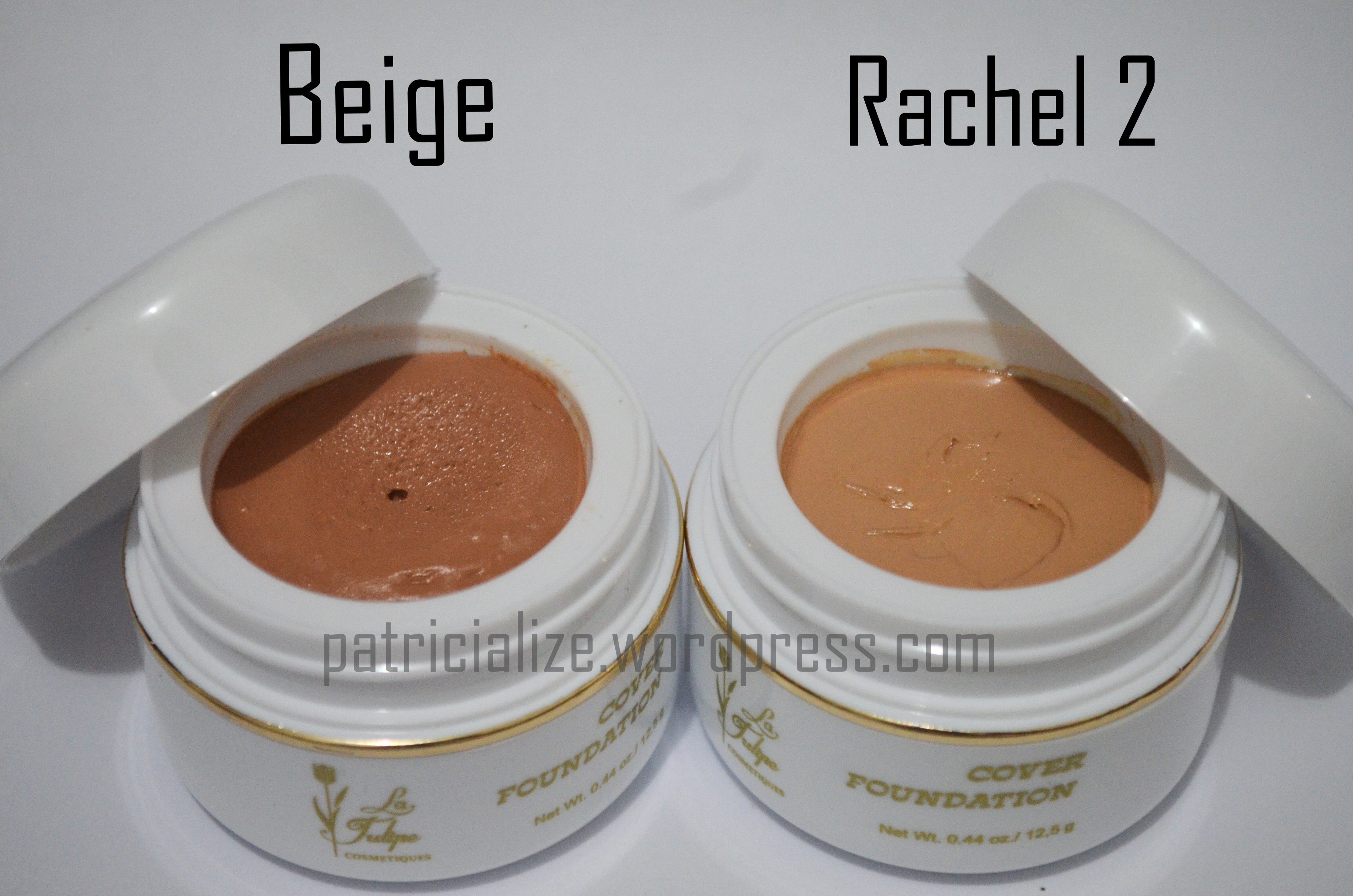 REVIEW La Tulipe Cover Foundation In Beige And Rachel 2 My